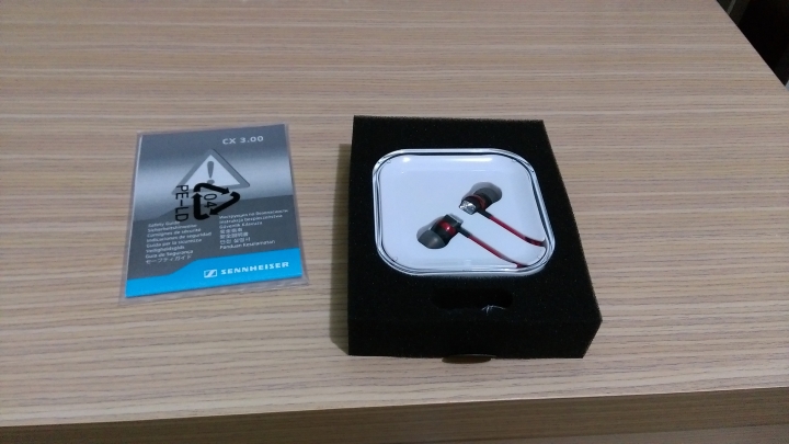 [[簡易開箱文]]  SENNHEISER CX3.00