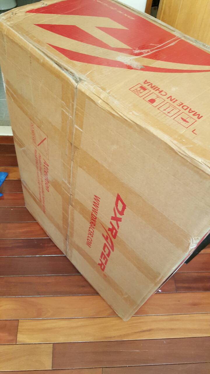 Dxracer全台灣第一張代理的限量版NIP椅子購入