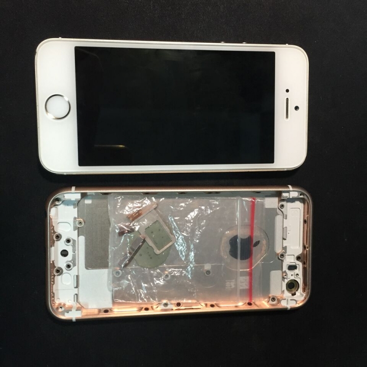 iphone5s 自己改類 iphone6s mini背殼