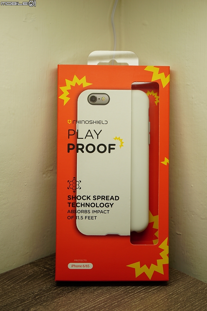 12/11{新增}，New犀牛盾PLAYPROOF 霜凍白 搭配 IMOS 3D滿版玻璃貼
