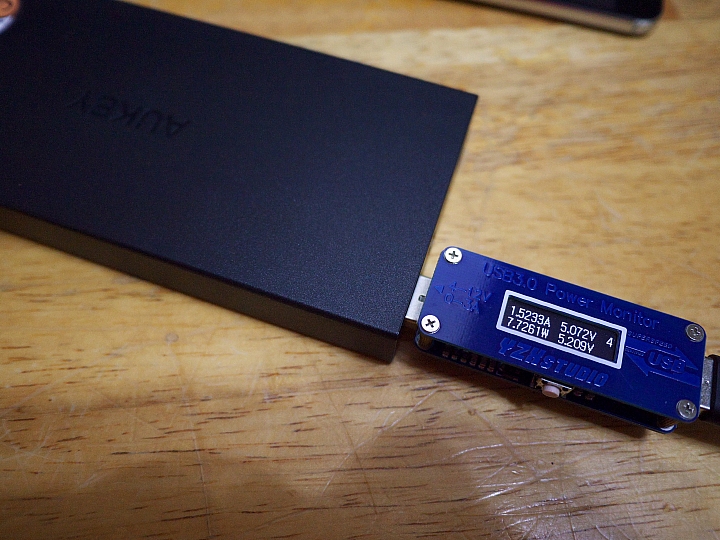 Nexus 6P QC 2.0 快充測試