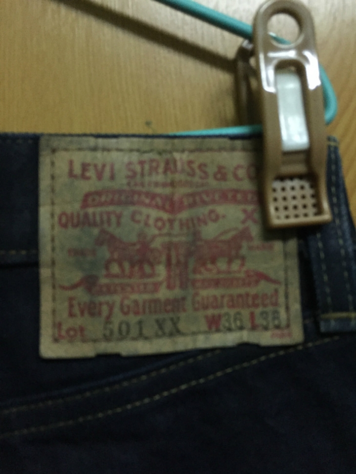 [藍色的血]Levis Vintage Clothing 55501 Blue Blood 丹寧人的開端