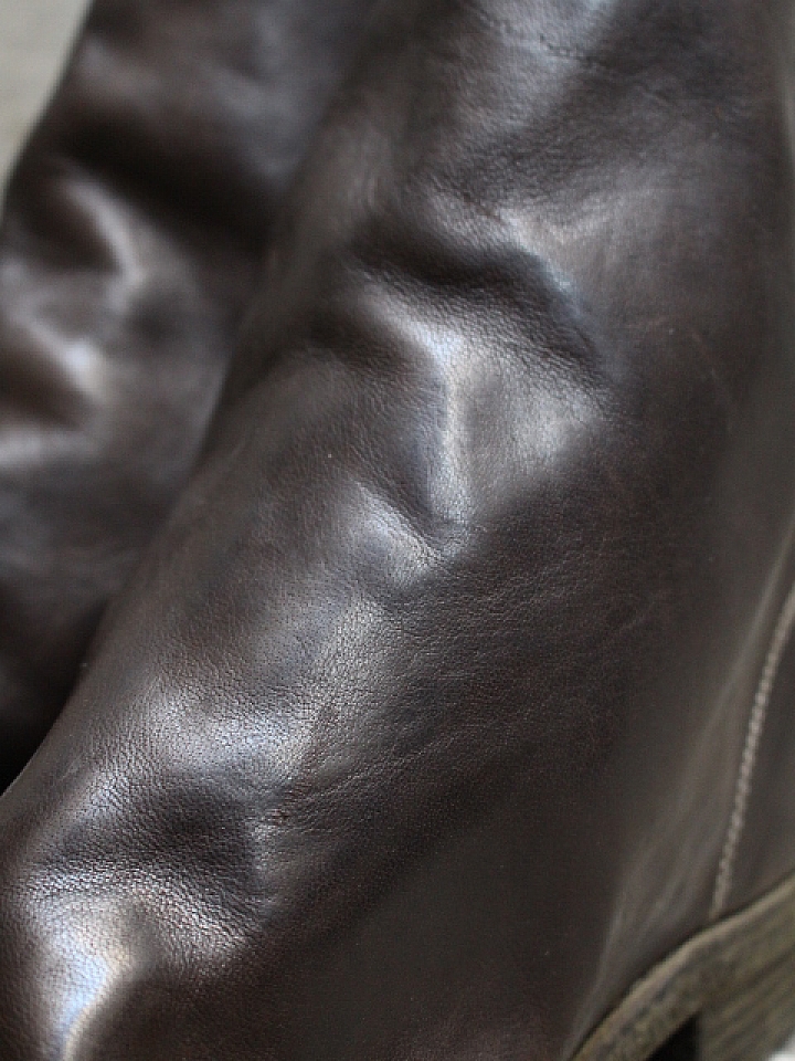 [隨意開香]Guidi 986 Chocolate Back Zipped Boots 後拉鍊靴