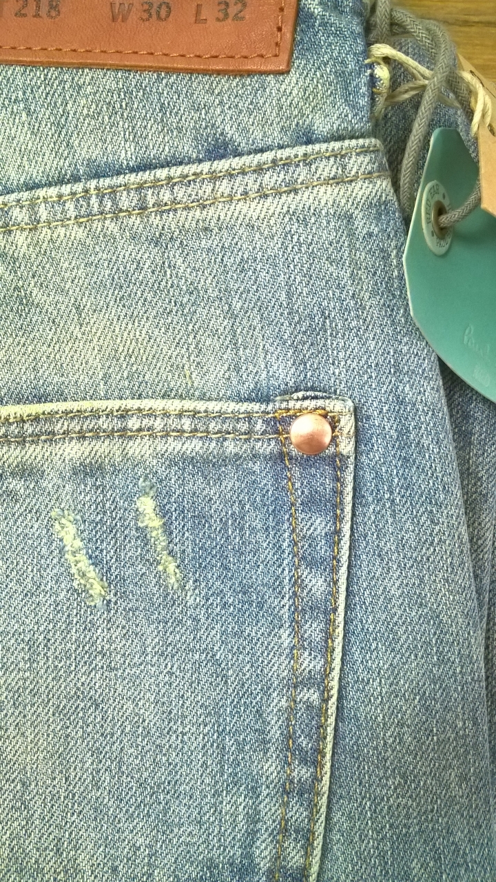 [開箱] PAUL SMITH Red Ear 'Tear and Repair' Japanese Selvedge Jeans
