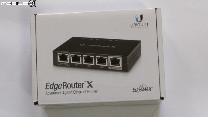 開箱 Edgerouter X與簡單設定