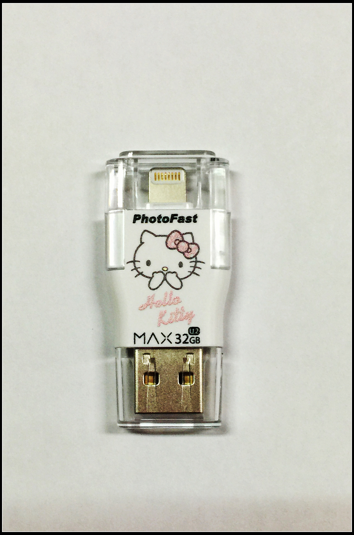 卡哇伊PhotoFast Hello Kitty MAX 蘋果專用隨身碟試用開箱文