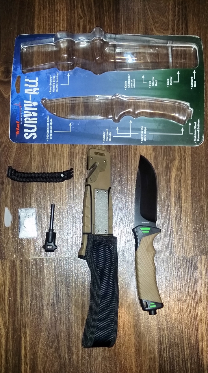 2015送給自己的聖誕禮物: StatGear Surviv-All Outdoor Knife