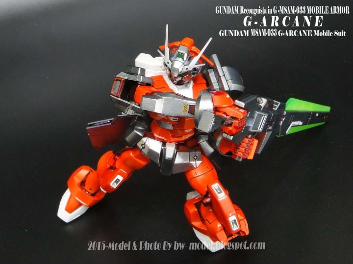 [作品分享]萬代 1/144 鋼彈G奧秘/MSAM-033 鋼彈 G-ARCAN
