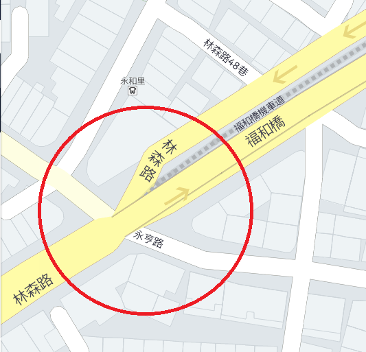 [越改越爛 ] - 永和福和橋下橋汽車禁止右轉