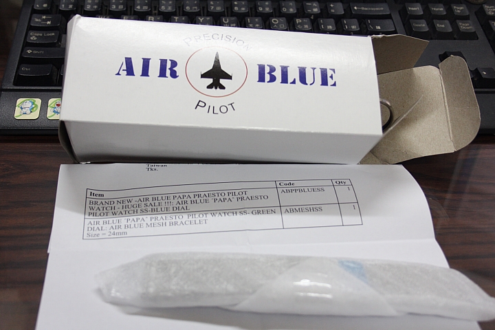 DEEP BLUE AIR BLUE PAPA PRAESTO LUME開箱