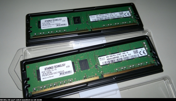 [開箱]蝦米的進擊SITAKINGS 新拓 DDR4 2133MHz 直衝 3200 MHz