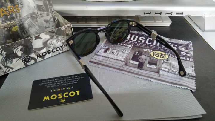 [開箱] 【MOSCOT】100週年LEMTOSH FOLD 摺疊式墨鏡