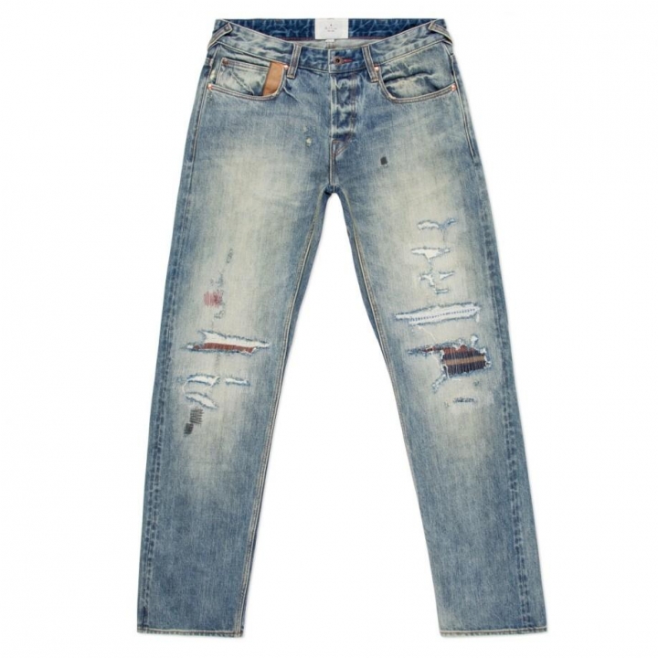 [開箱] PAUL SMITH Red Ear 'Tear and Repair' Japanese Selvedge Jeans