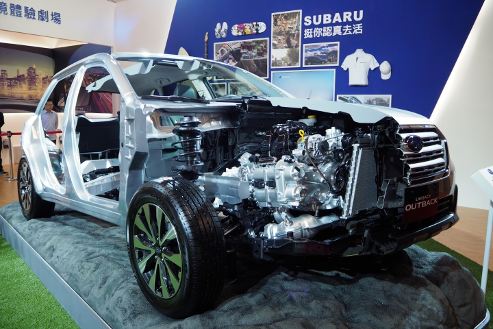 台北車展分享：Subaru跟東京車展的同步率有點高唷