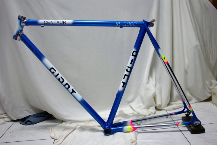 GIANT CENTAUR R-2000 老鋼管 整新翻修記錄