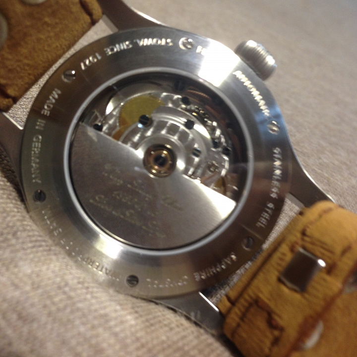 Stowa Flieger with Logo and date 開箱