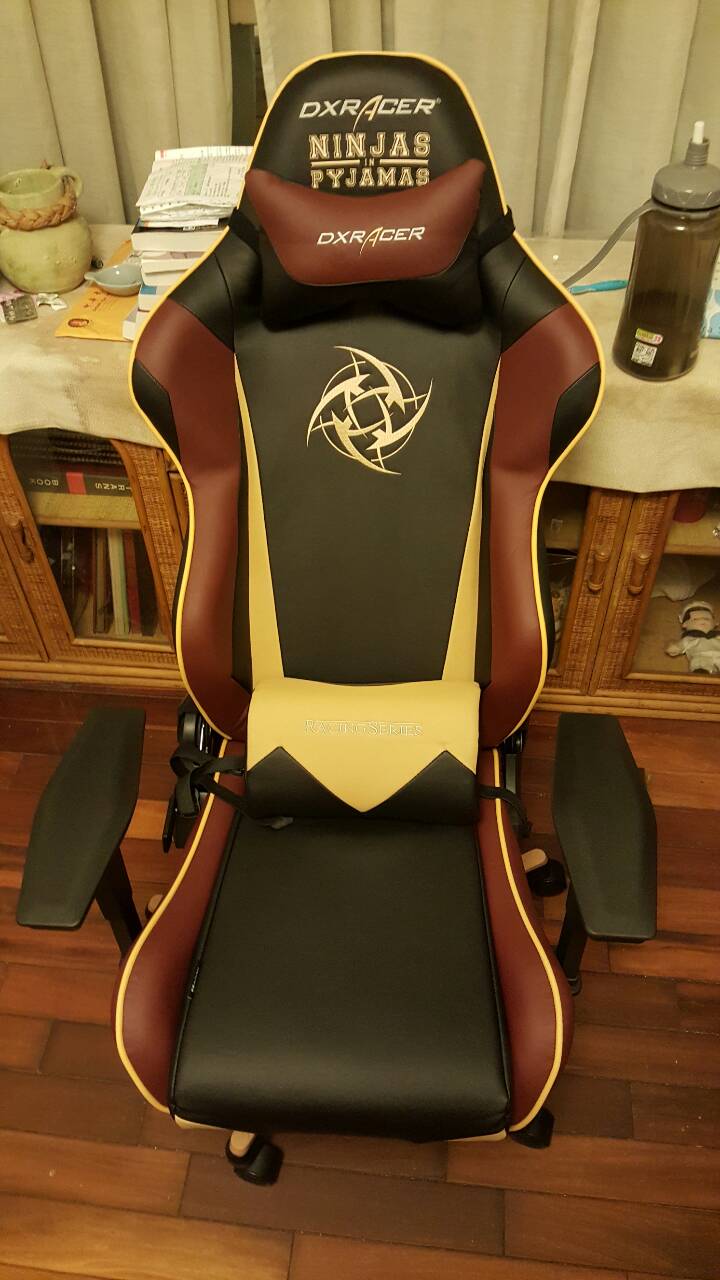 Dxracer全台灣第一張代理的限量版NIP椅子購入