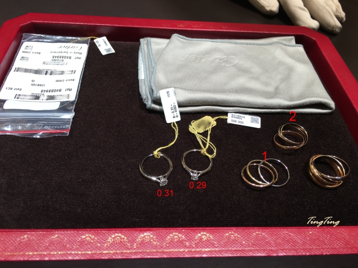 【開箱】25年青春~我們決定買亮亮小石頭Cartier1895&三環戒
