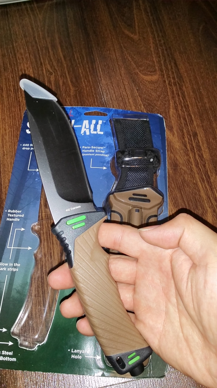 2015送給自己的聖誕禮物: StatGear Surviv-All Outdoor Knife