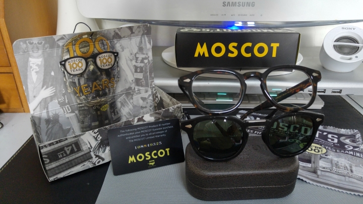 [開箱] 【MOSCOT】100週年LEMTOSH FOLD 摺疊式墨鏡