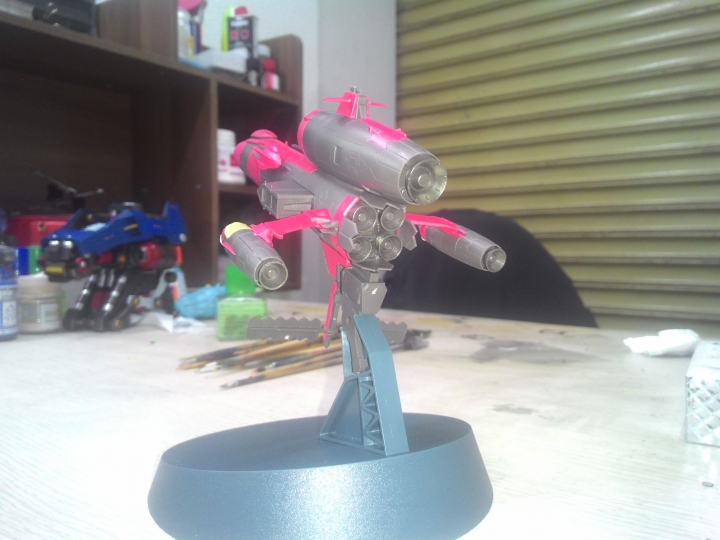 小弟初來乍到,先獻上Hasegawa 1/1300 宇宙海賊船 弁天丸