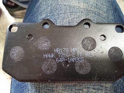 [DIY] 來令片更換 HAWK HPS HB178 F.564