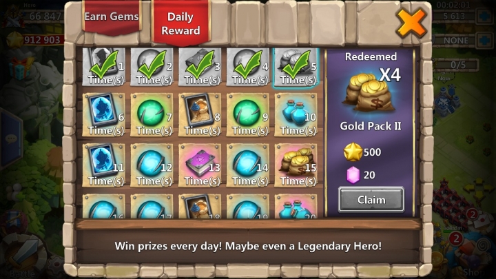 推薦 [ CASTLE CLASH ] 經典攻城手遊