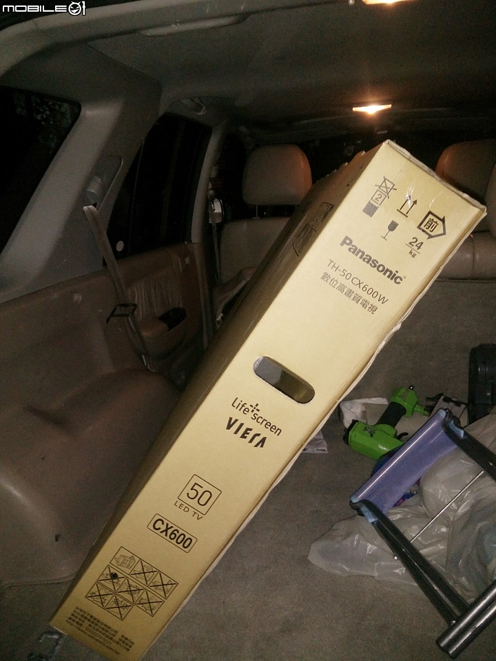 Panasonic 50cx600w 泡泡不專業開箱
