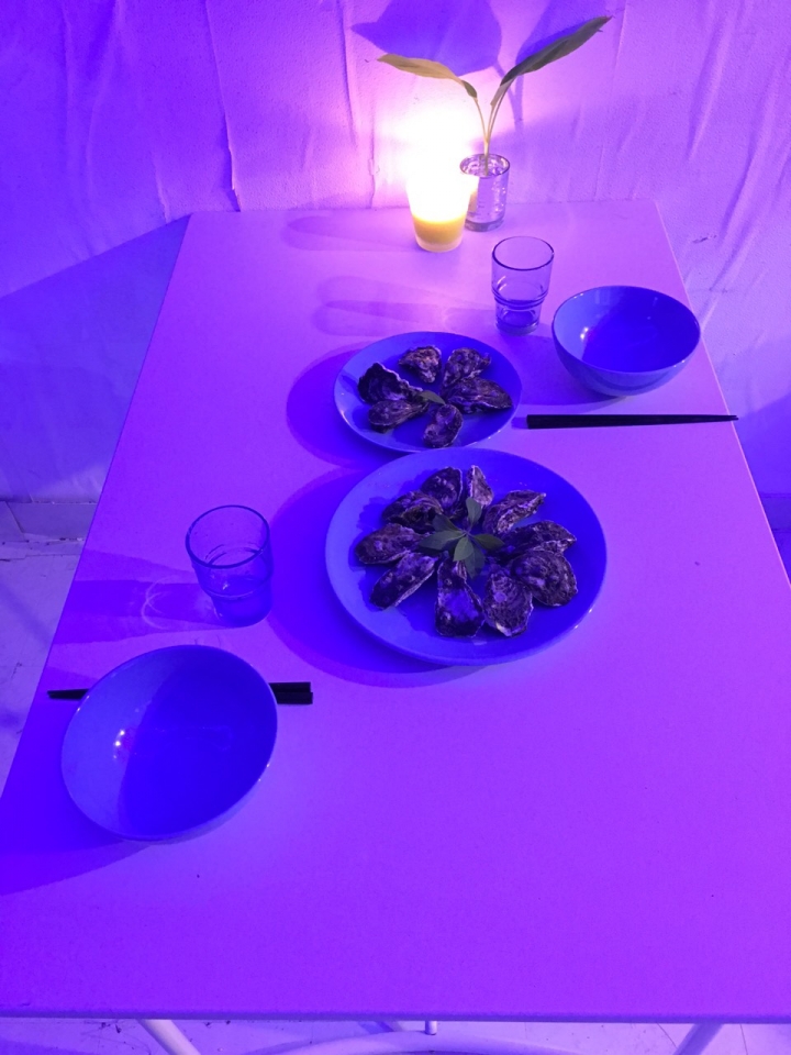 地中海風有墾丁fu的烤生蠔自助吧！
