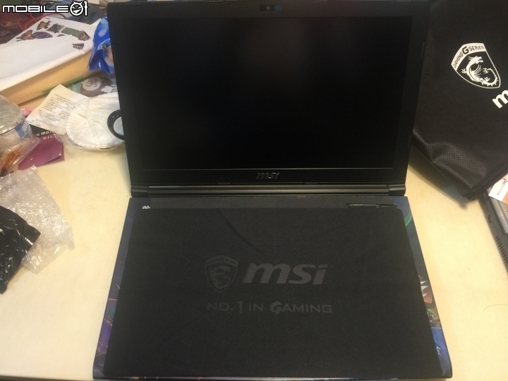 [開箱照]MSI GE62 6QF Hero 暴雪英雄機