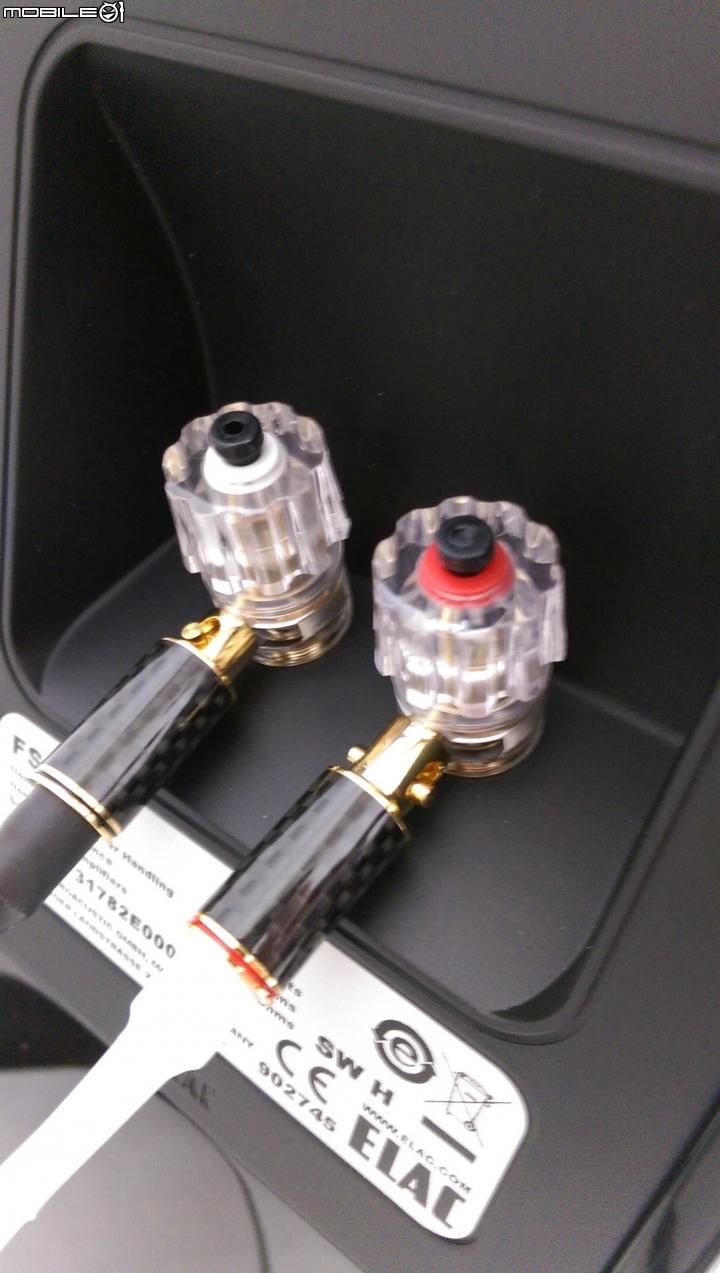 ELAC FS267搭配香蕉插問題請教