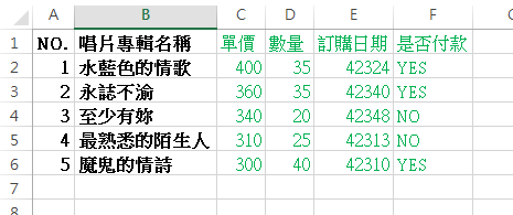 求多個Excel報表結合成1個報表作法