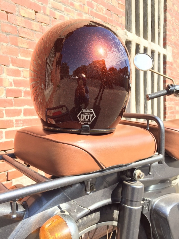 [開箱]SOL AO-1 咖啡銀蔥 DOT安規認證 苑裡老街開箱文 <3