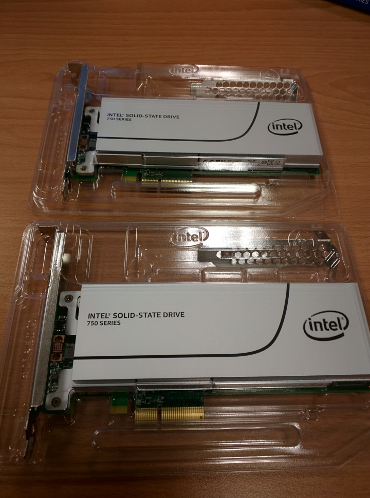 Intel 750 AIC 400gb 價格跌了