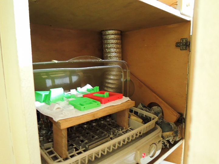 CORE-XY 紅色三倍速 高速3D印表機 DIY，12樓已完成，含測試列印成品。