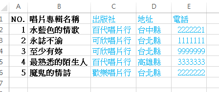 求多個Excel報表結合成1個報表作法