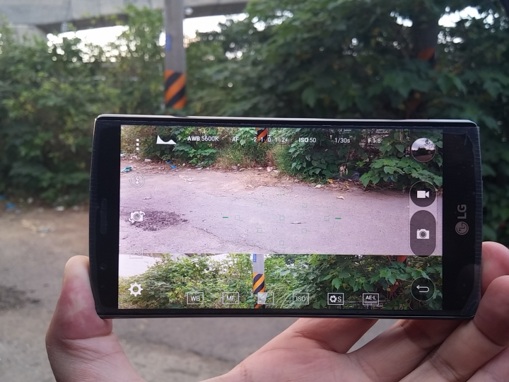 LG G4主相機畫面會分割