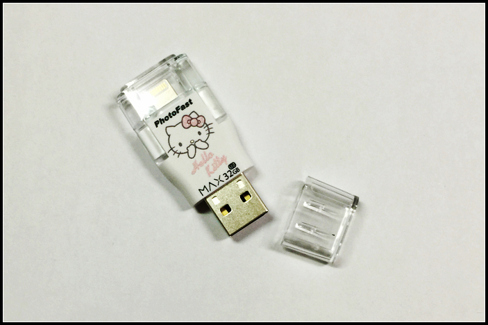 卡哇伊PhotoFast Hello Kitty MAX 蘋果專用隨身碟試用開箱文