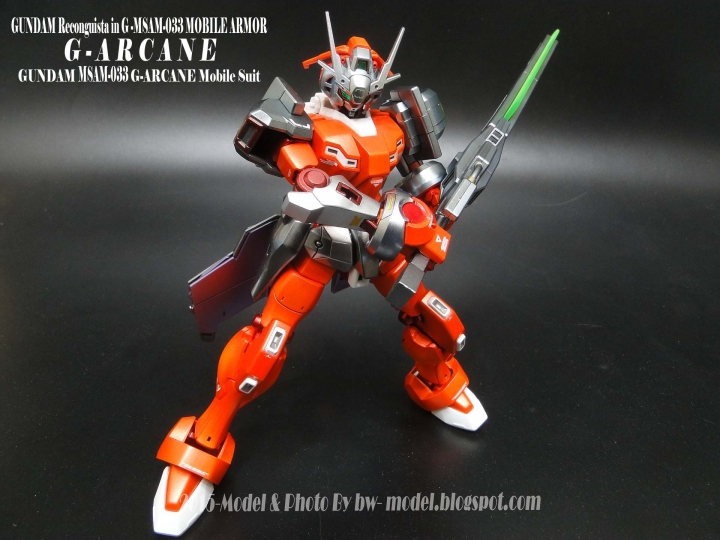 [製做過程]萬代 1/144 鋼彈G奧秘/MSAM-033 鋼彈 G-ARCANE（G-アルケイン，G-Arcane）