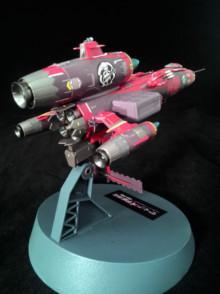 小弟初來乍到,先獻上Hasegawa 1/1300 宇宙海賊船 弁天丸