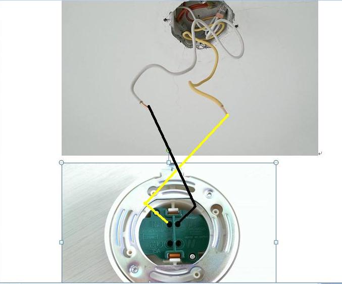 Panasonic LED吸頂燈 接線方式??