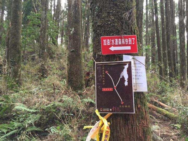 1041221 單攻水漾森林 A線(鹿屈山)去B線(林道)回