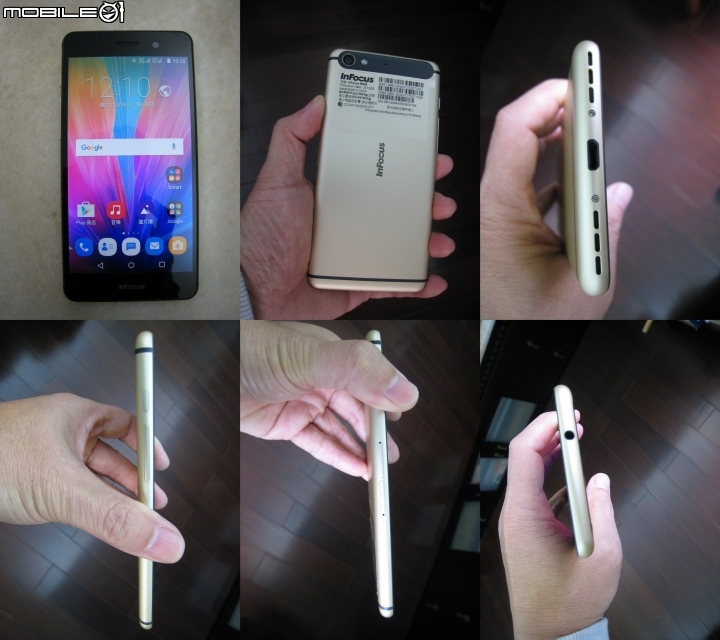 InFocus M808 手機的開箱心得