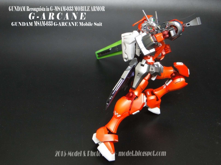 [作品分享]萬代 1/144 鋼彈G奧秘/MSAM-033 鋼彈 G-ARCAN