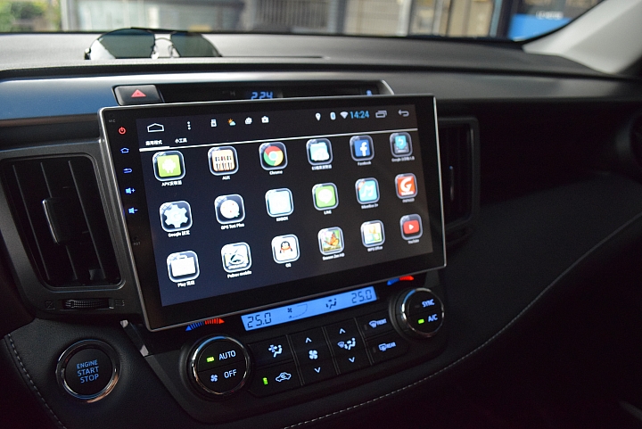 百萬suv新時代， 2016 RAV4 雙等級開箱，10吋大螢幕影音改裝分享