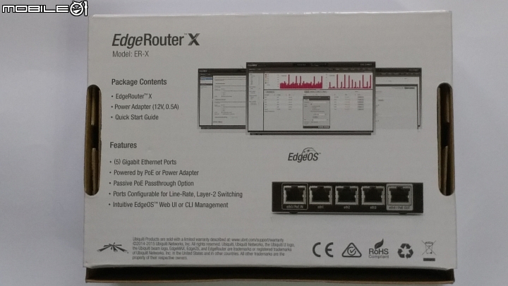 開箱 Edgerouter X與簡單設定