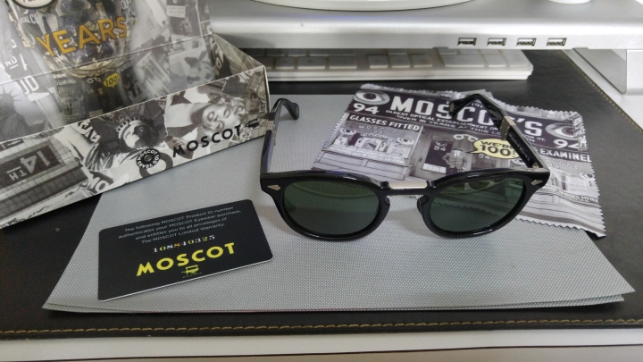 [開箱] 【MOSCOT】100週年LEMTOSH FOLD 摺疊式墨鏡