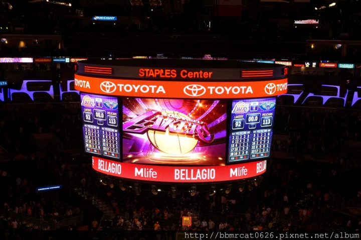 洛杉磯 Road Trip Day 6 - Staples Center - NBA 初體驗