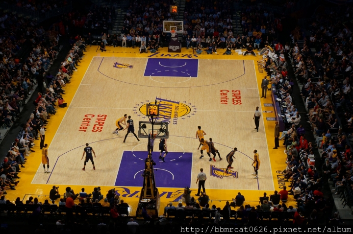 洛杉磯 Road Trip Day 6 - Staples Center - NBA 初體驗