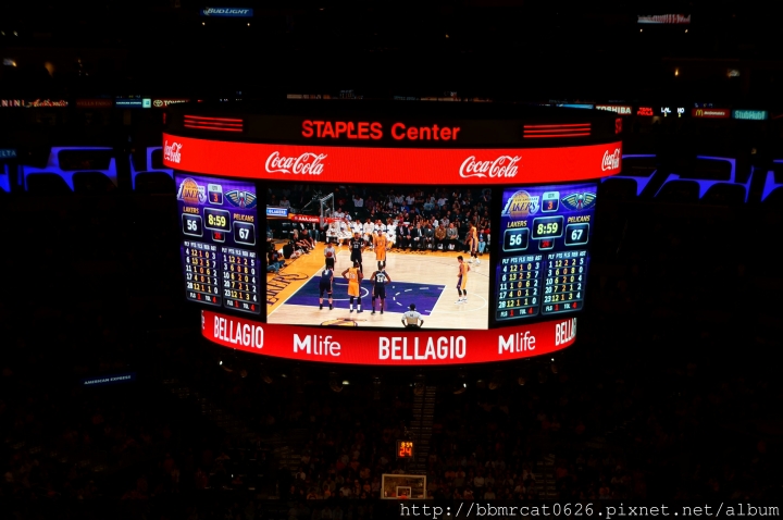 洛杉磯 Road Trip Day 6 - Staples Center - NBA 初體驗